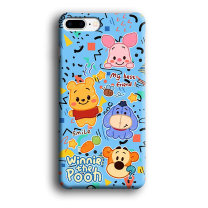 Winnie The Pooh The Best Friend iPhone 8 Plus Case-Oxvistore