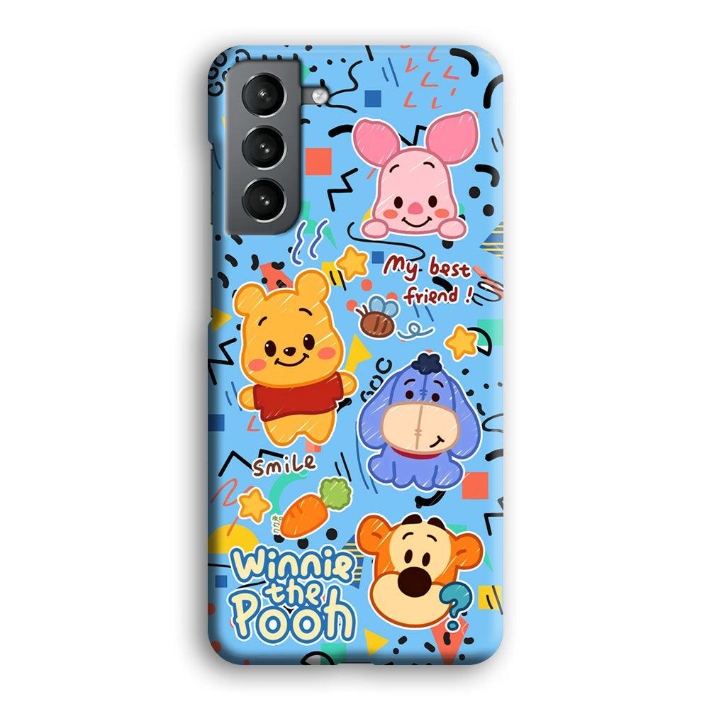 Winnie The Pooh The Best Friend Samsung Galaxy S21 Case-Oxvistore