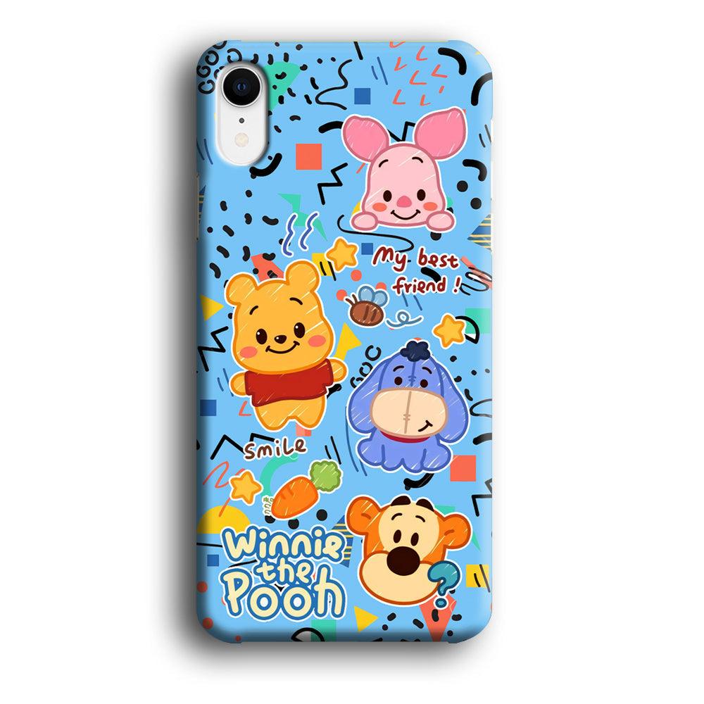 Winnie The Pooh The Best Friend iPhone XR Case-Oxvistore