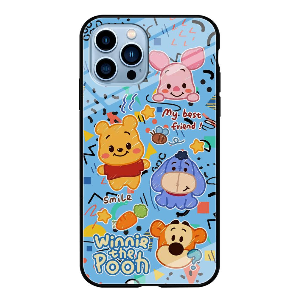 Winnie The Pooh The Best Friend iPhone 14 Pro Case-Oxvistore