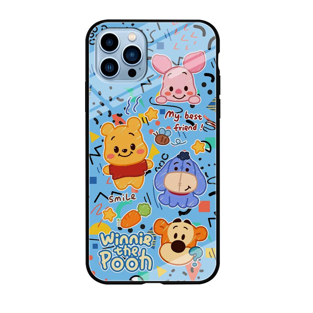 Winnie The Pooh The Best Friend iPhone 12 Pro Max Case-Oxvistore