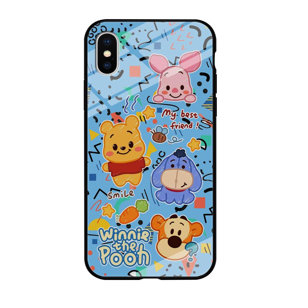 Winnie The Pooh The Best Friend iPhone XS Case-Oxvistore