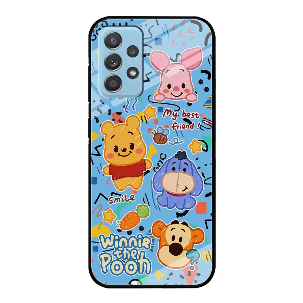 Winnie The Pooh The Best Friend Samsung Galaxy A72 Case-Oxvistore