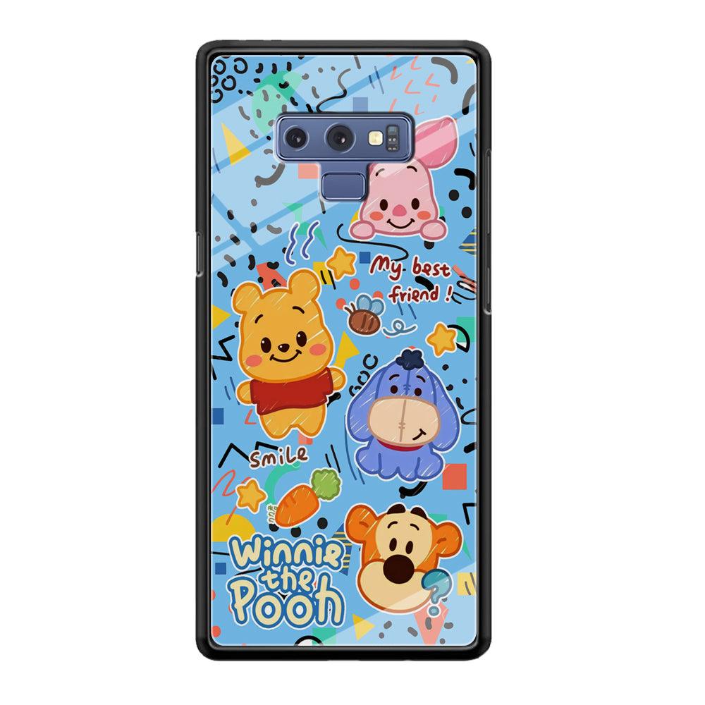 Winnie The Pooh The Best Friend Samsung Galaxy Note 9 Case-Oxvistore