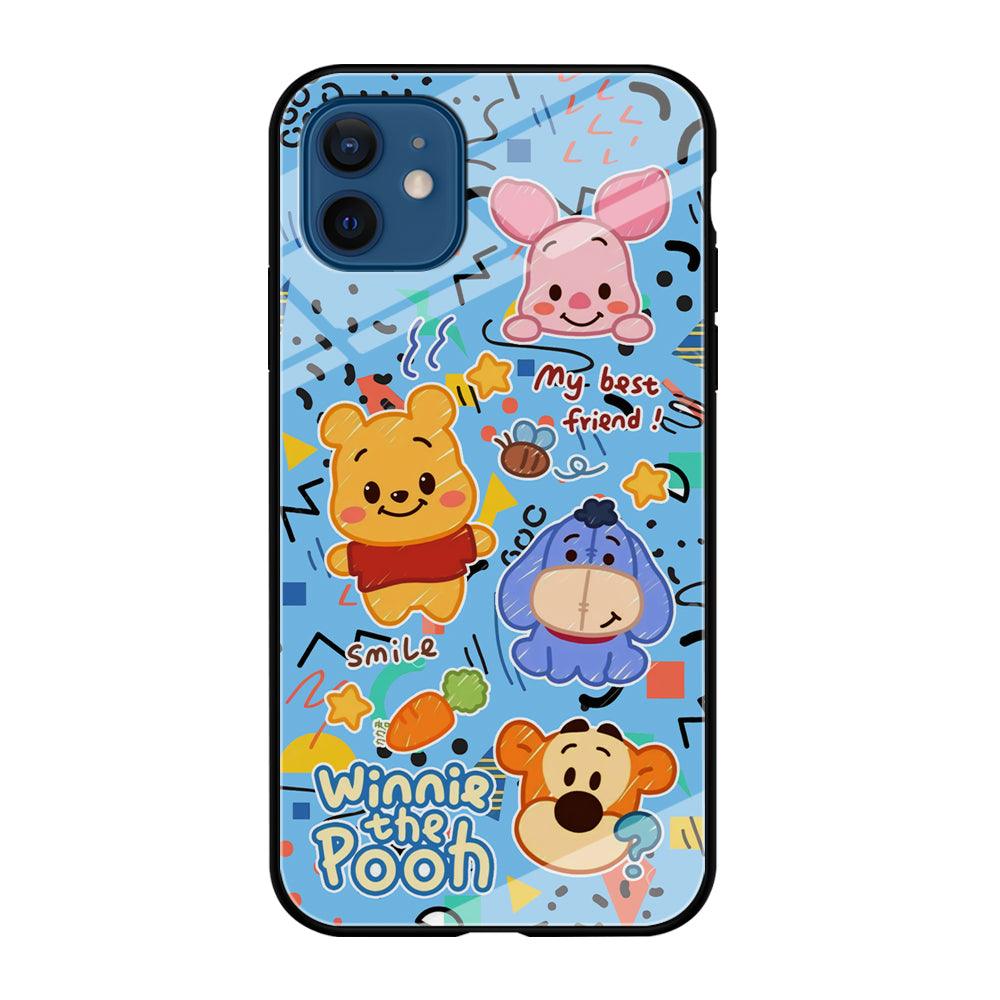 Winnie The Pooh The Best Friend iPhone 12 Case-Oxvistore