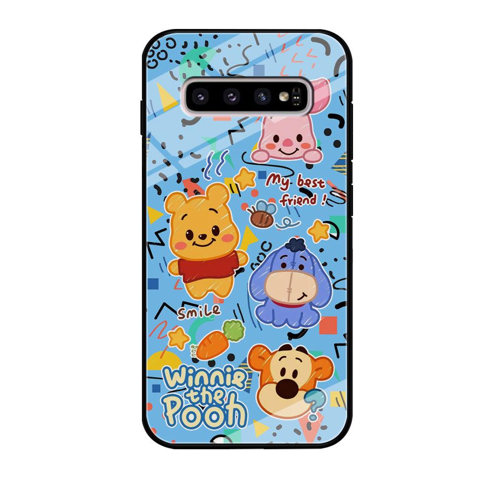 Winnie The Pooh The Best Friend Samsung Galaxy S10 Plus Case-Oxvistore