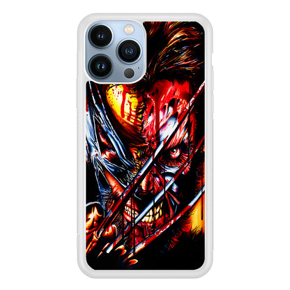 Wolverine Transformation Comic 2D Rubber Phone Case