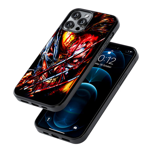 Wolverine Transformation Comic 2D Rubber Phone Case