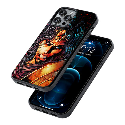 Wonder Woman Comic Art 2D Rubber Phone Case