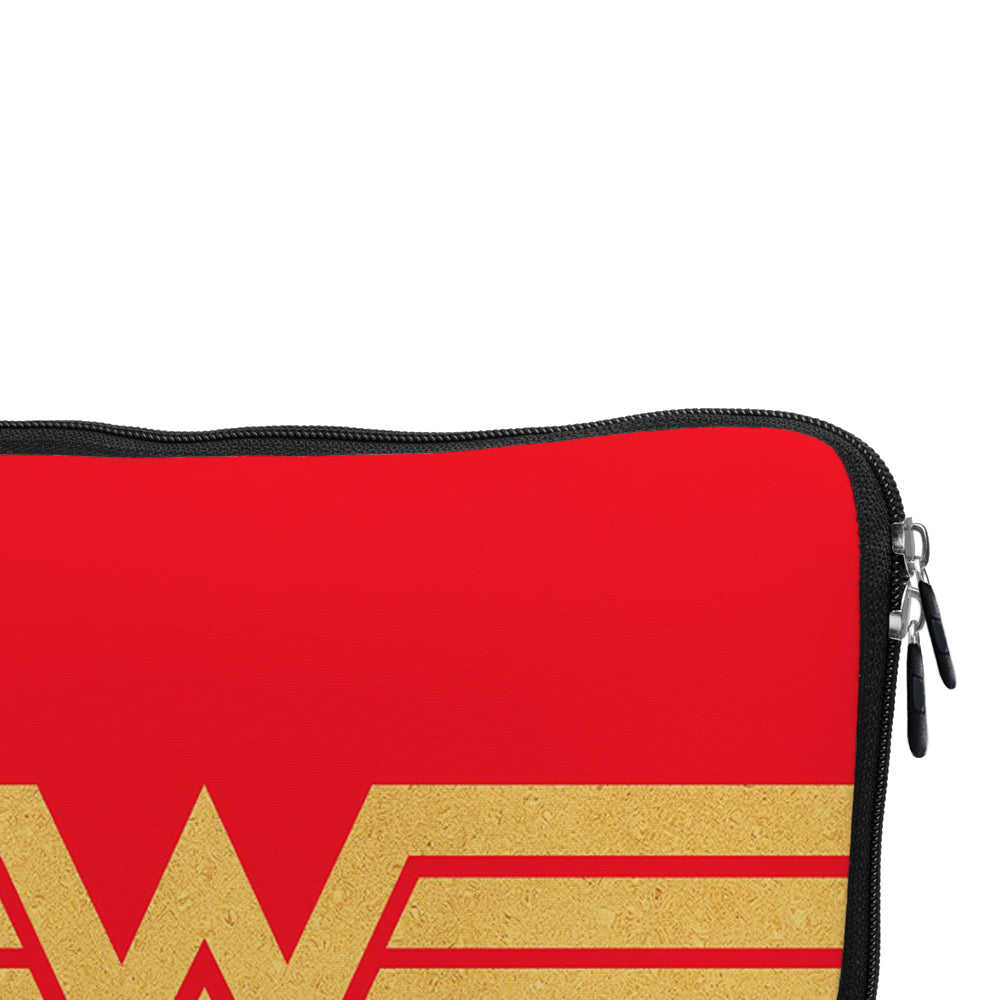 Wonder Woman Logo Suit Laptop Sleeve Protective Cover