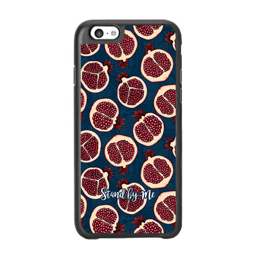 Word in Fruit Pattern 'Stand by Me' iPhone 6 Plus | 6s Plus Case-Rubber Black (2D Case)-Oxvistore