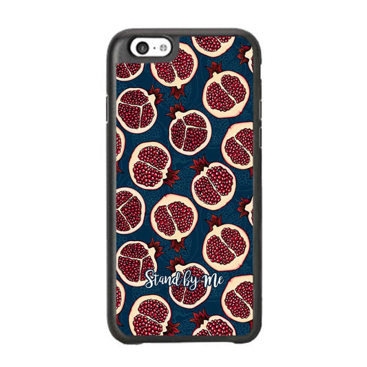 Word in Fruit Pattern 'Stand by Me' iPhone 6 Plus | 6s Plus Case-Rubber Black (2D Case)-Oxvistore