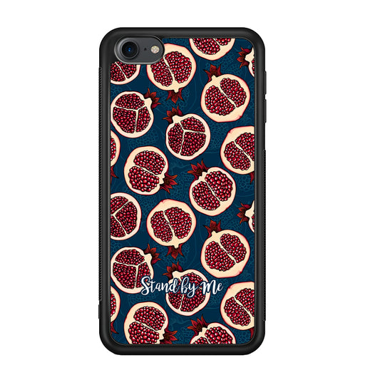 Word in Fruit Pattern 'Stand by Me' iPod Touch 6 Case-Plastic White (2D Case)-Oxvistore