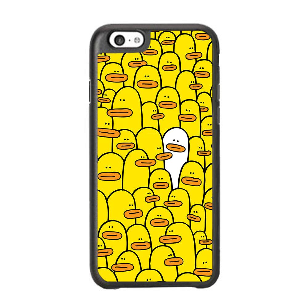 Yellow Duck Face Patern iPhone 6 Plus | 6s Plus Case-3D Case-Oxvistore