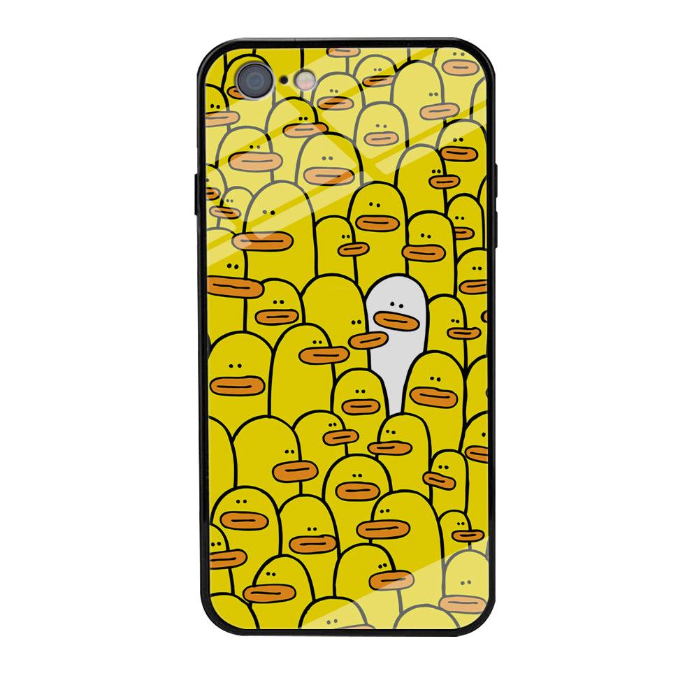 Yellow Duck Face Patern iPhone 6 | 6s Case-Oxvistore