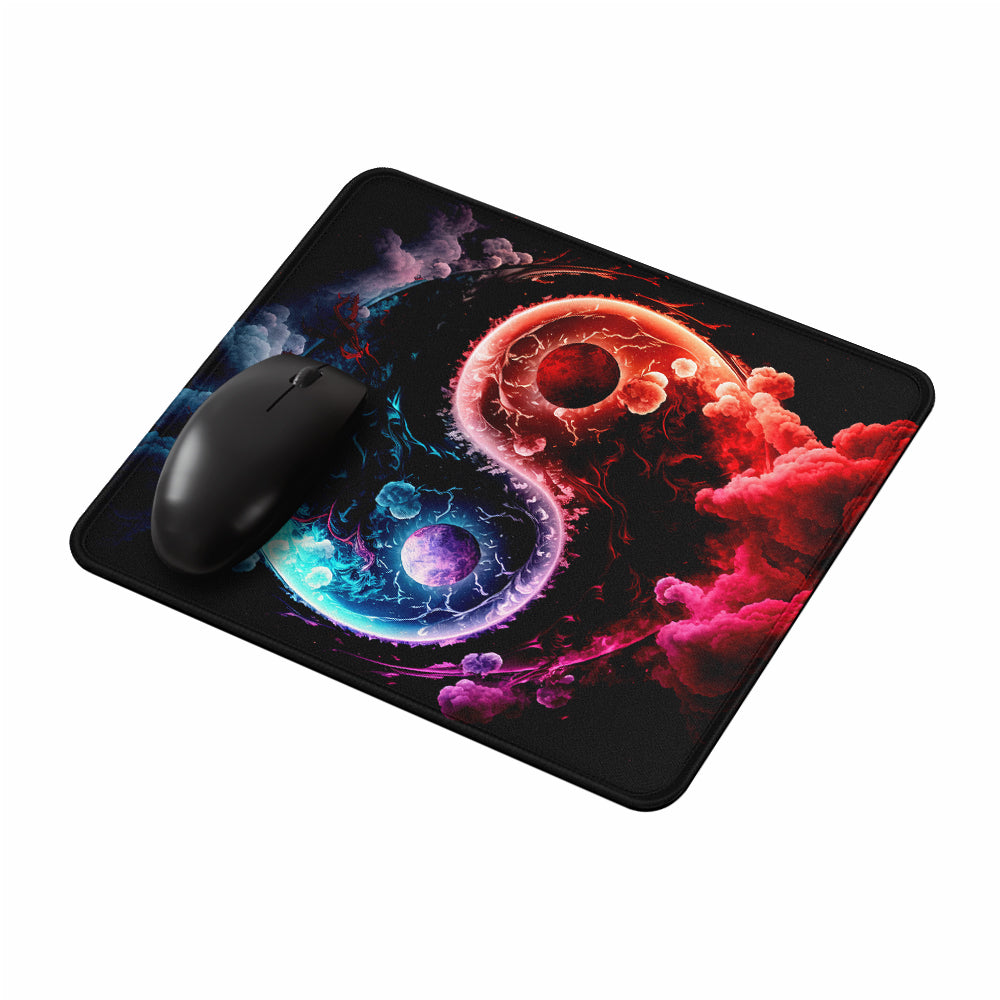 Yin Yang Balance Lunar Mouse Pads