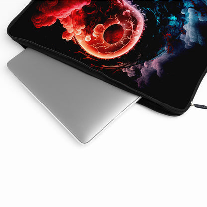 Yin Yang Balance Lunar Laptop Sleeve Protective Cover