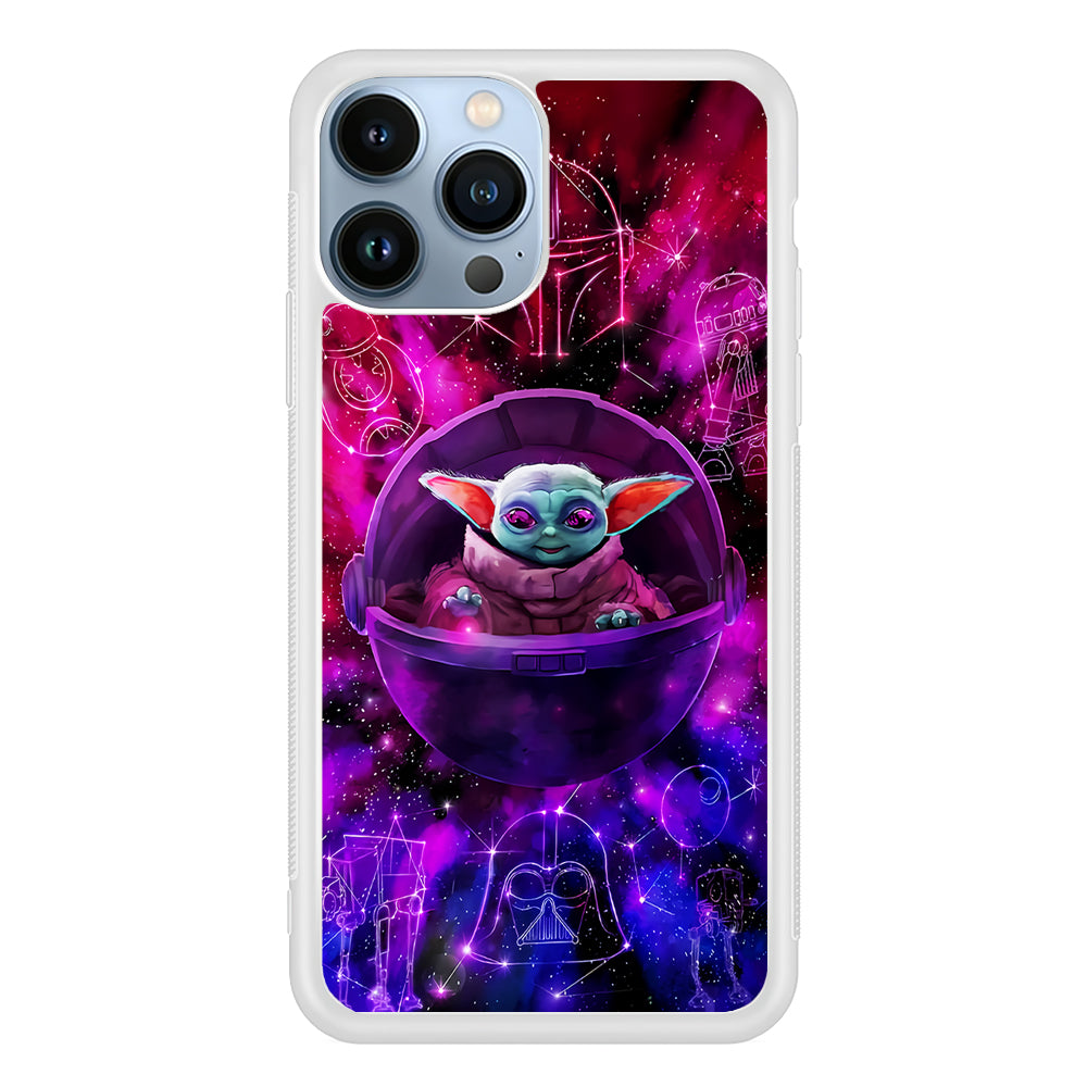 Yoda Star Wars Spacecraft 2D Rubber Phone Case