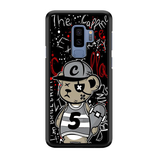 Young and Have Fun with The Future Samsung Galaxy S9 Plus Case-Rubber White (2D Case)-Oxvistore