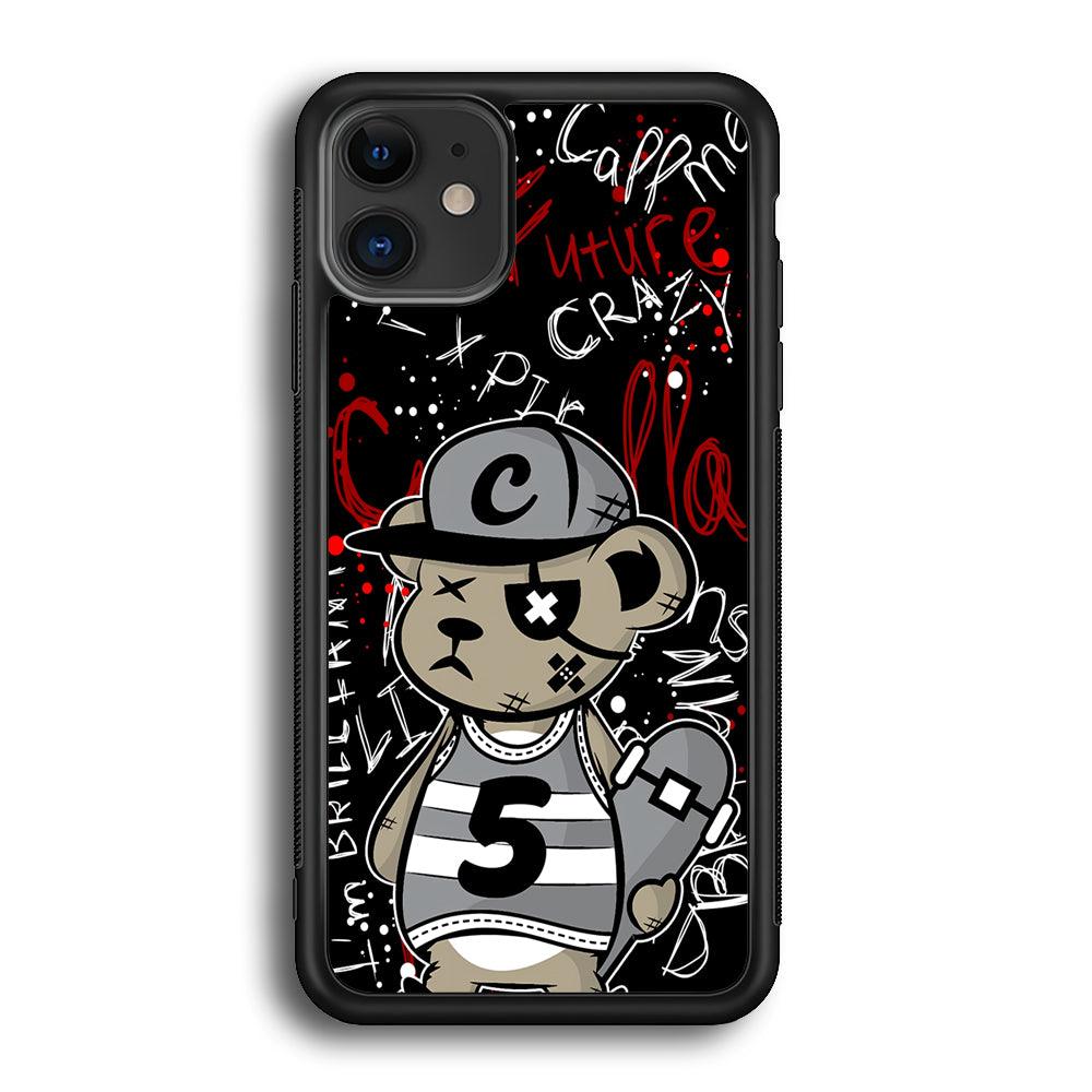 Young and Have Fun with The Future iPhone 11 Case-Rubber White (2D Case)-Oxvistore