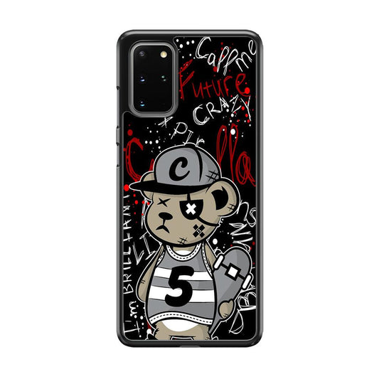 Young and Have Fun with The Future Samsung Galaxy S20 Plus Case-Rubber White (2D Case)-Oxvistore