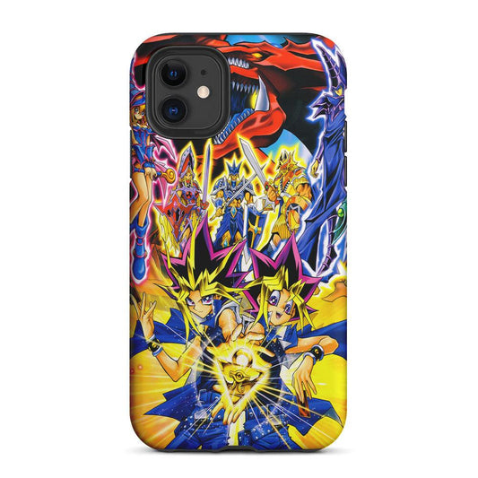 Yu-Gi-Oh Duel Monsters Fight 2 in 1 Tough Phone Case-Oxvistore