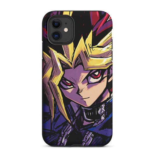Yu-Gi-Oh Yami Yugi 2 in 1 Tough Phone Case-Oxvistore