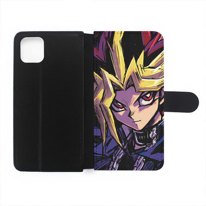 Yu-Gi-Oh Yami Yugi Flip Wallet Phone Case