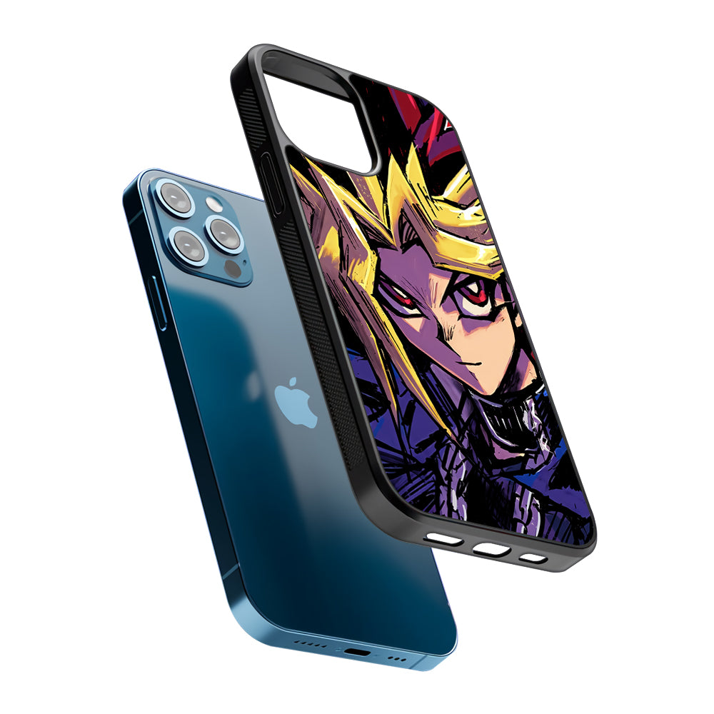 Yu-Gi-Oh Yami Yugi 2D Rubber Phone Case