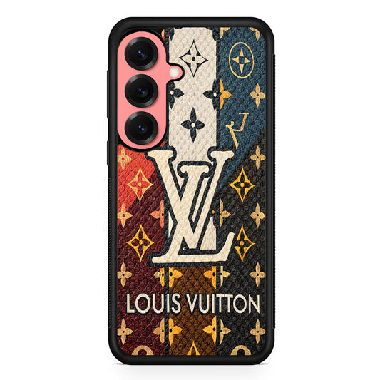 Louis Vuitton Aesthetic Luxury Samsung Galaxy S25 Case | Slim Rubber Case for Samsung Galaxy S25