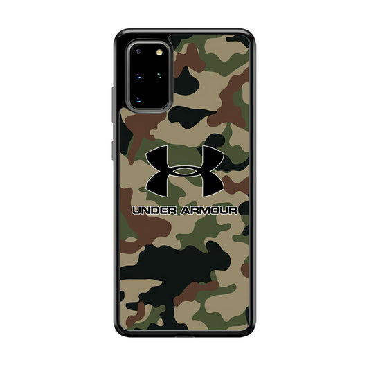 Under Armour Green Camo Samsung Galaxy S20 Plus Case | Slim Rubber Case for Samsung Galaxy S20 Plus