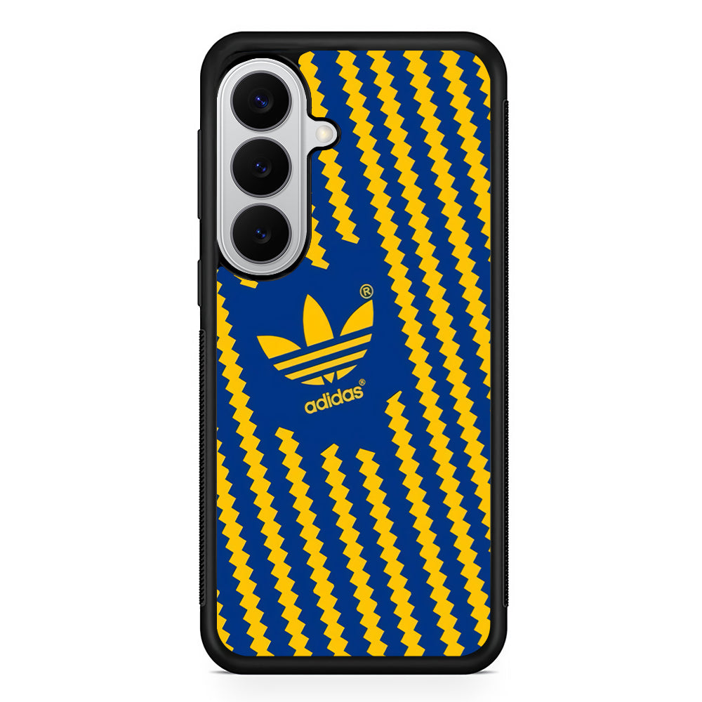 Adidas Choppy Line Samsung Galaxy S26 Case | Slim Samsung Galaxy S26 Rubber Case