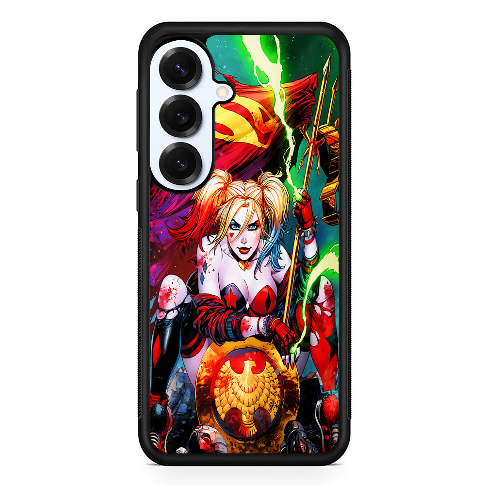Harley Quinn Superman Flag Samsung Galaxy S25 Plus Case | Slim Rubber Cover for Samsung Galaxy S25 Plus