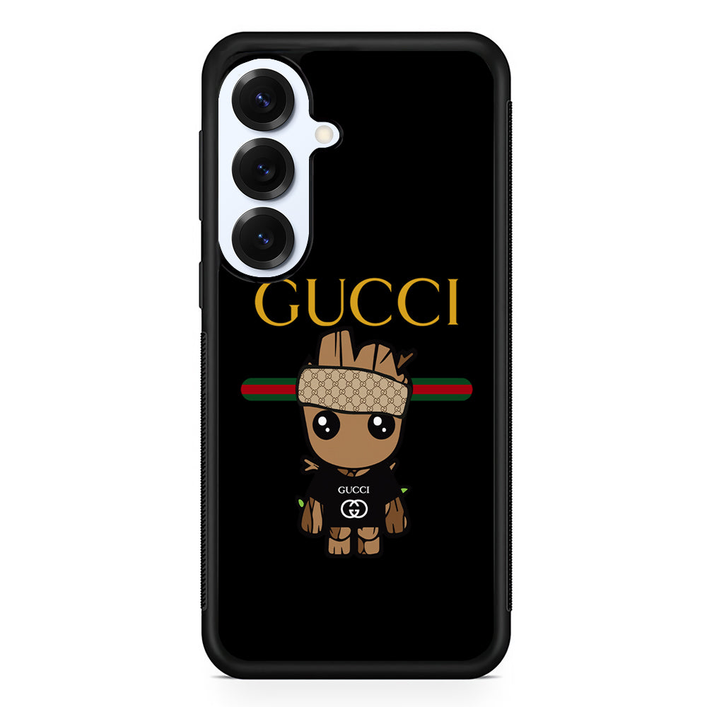 Gucci Groot Dope Samsung Galaxy S25 Plus Case | Slim Rubber Case for Samsung Galaxy S25 Plus