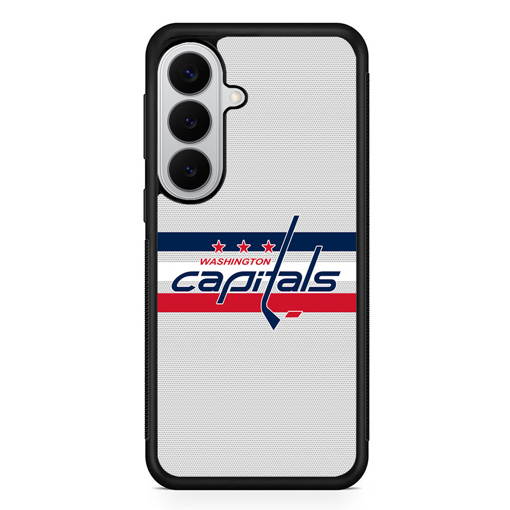 Washington Capitals Logo Samsung Galaxy S26 Case | Protective Rubber Cover