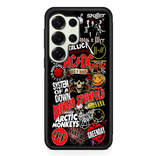 90s Rock Metal Aesthetic Samsung Galaxy S25 Ultra Case | Durable Rubber Case for Samsung Galaxy S25 Ultra