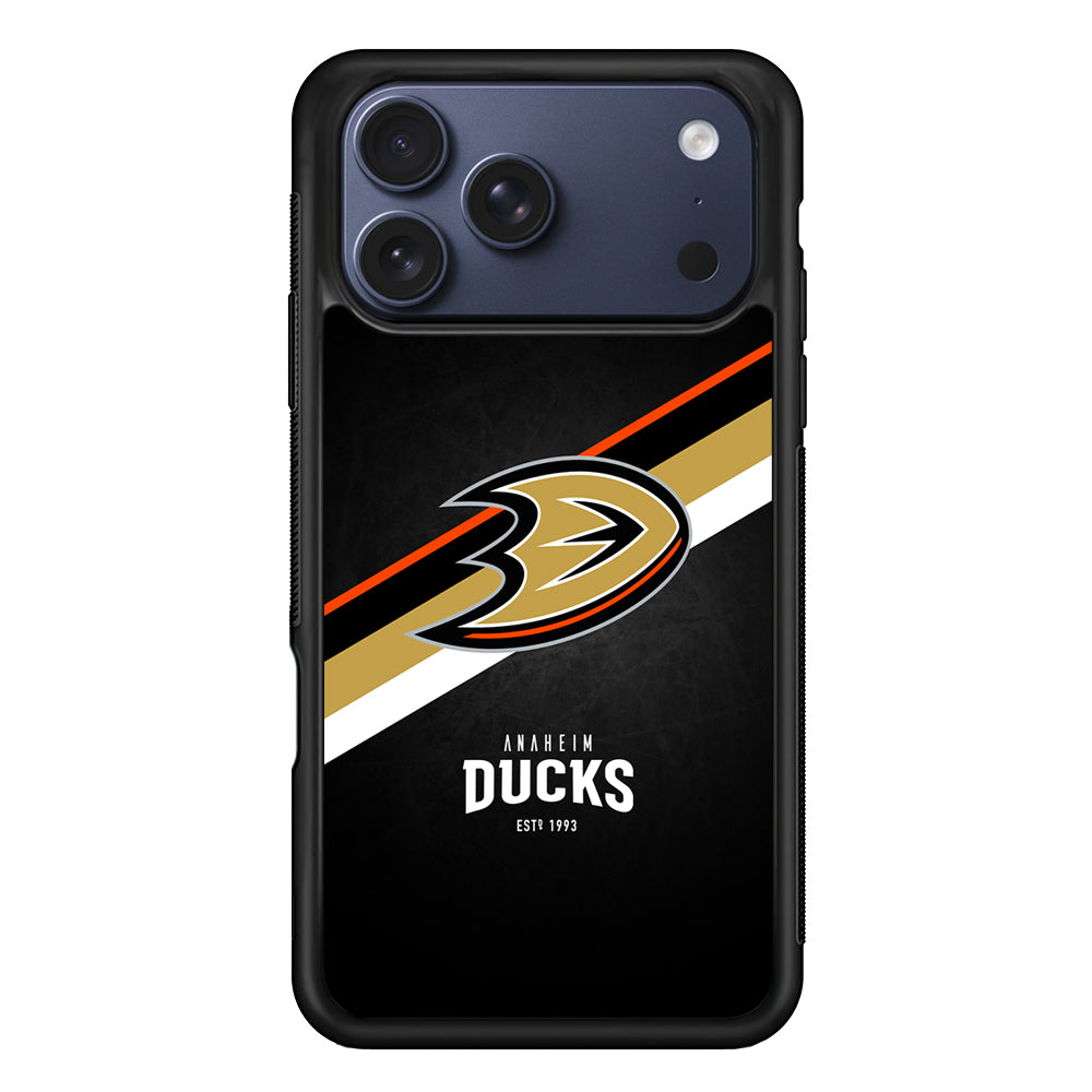 Anaheim Ducks Logo iPhone 17 Pro Max Case | Slim Protective Cover for iPhone 17 Pro Max