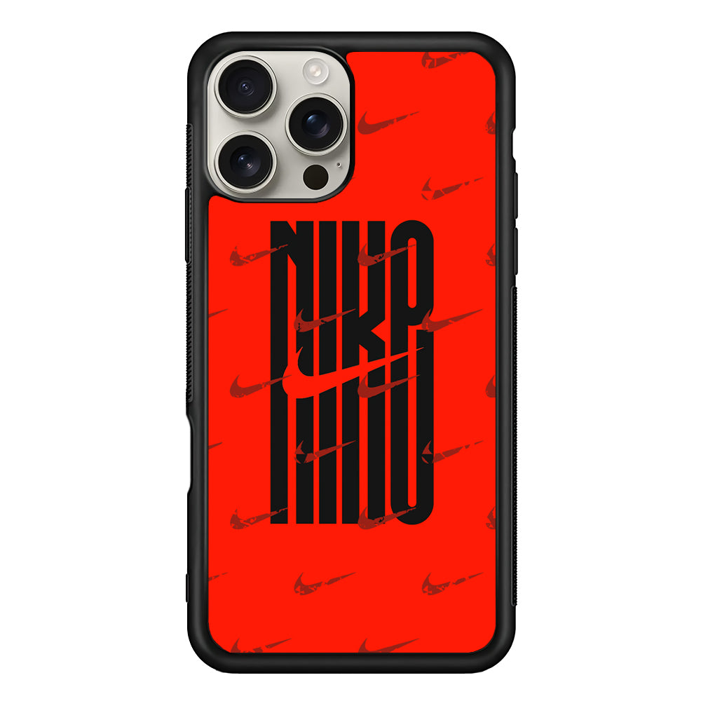 Nike Light Up The Red iPhone 16 Pro Max Case | Durable Everyday Protective Cover