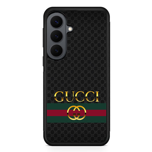 Gucci Luxury Pattern Samsung Galaxy S26 Plus Case | Slim Rubber Case for Samsung Galaxy S26 Plus