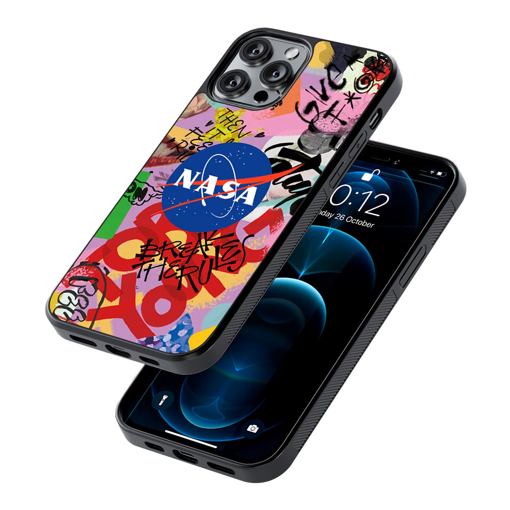 Nasa The Freedom Soul 2D Rubber Phone Case | Slim Protective Phone Case