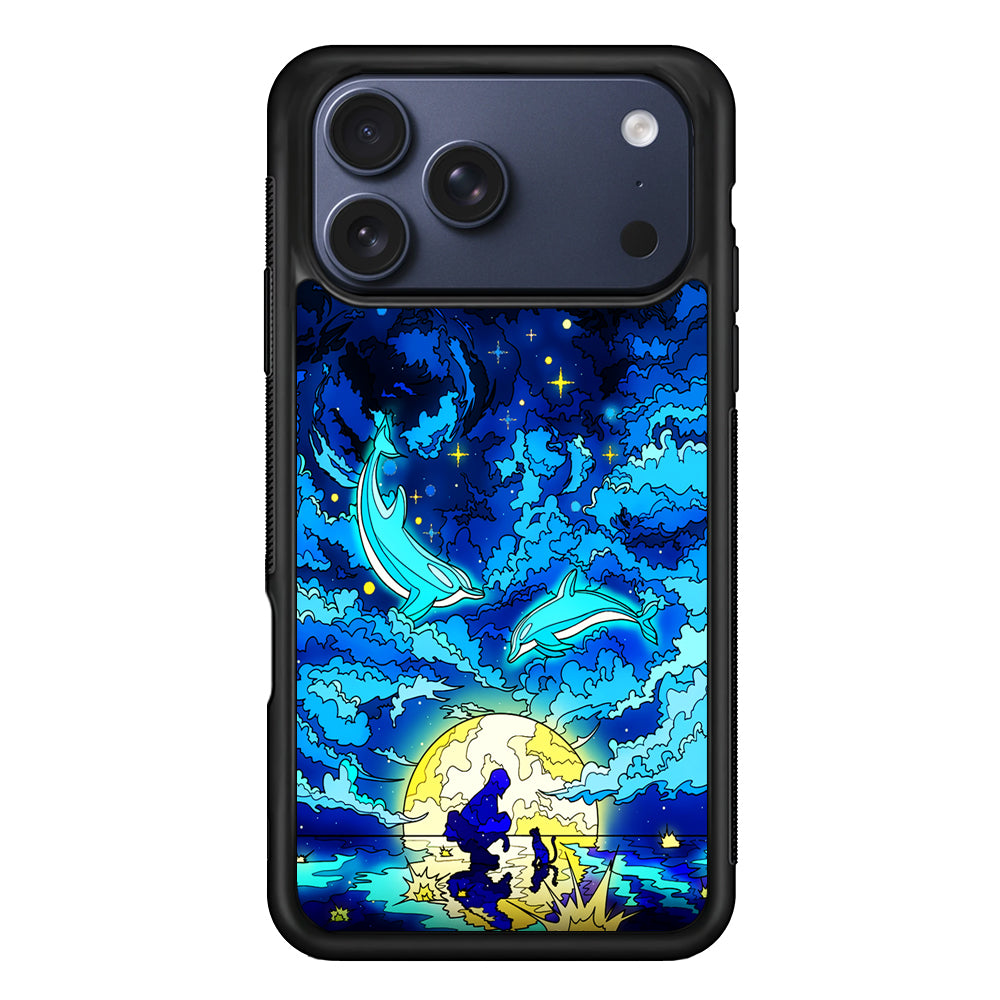 Whales Swimming in The Sky iPhone 17 Pro Max Case | Slim Protective Cover for iPhone 17 Pro Max