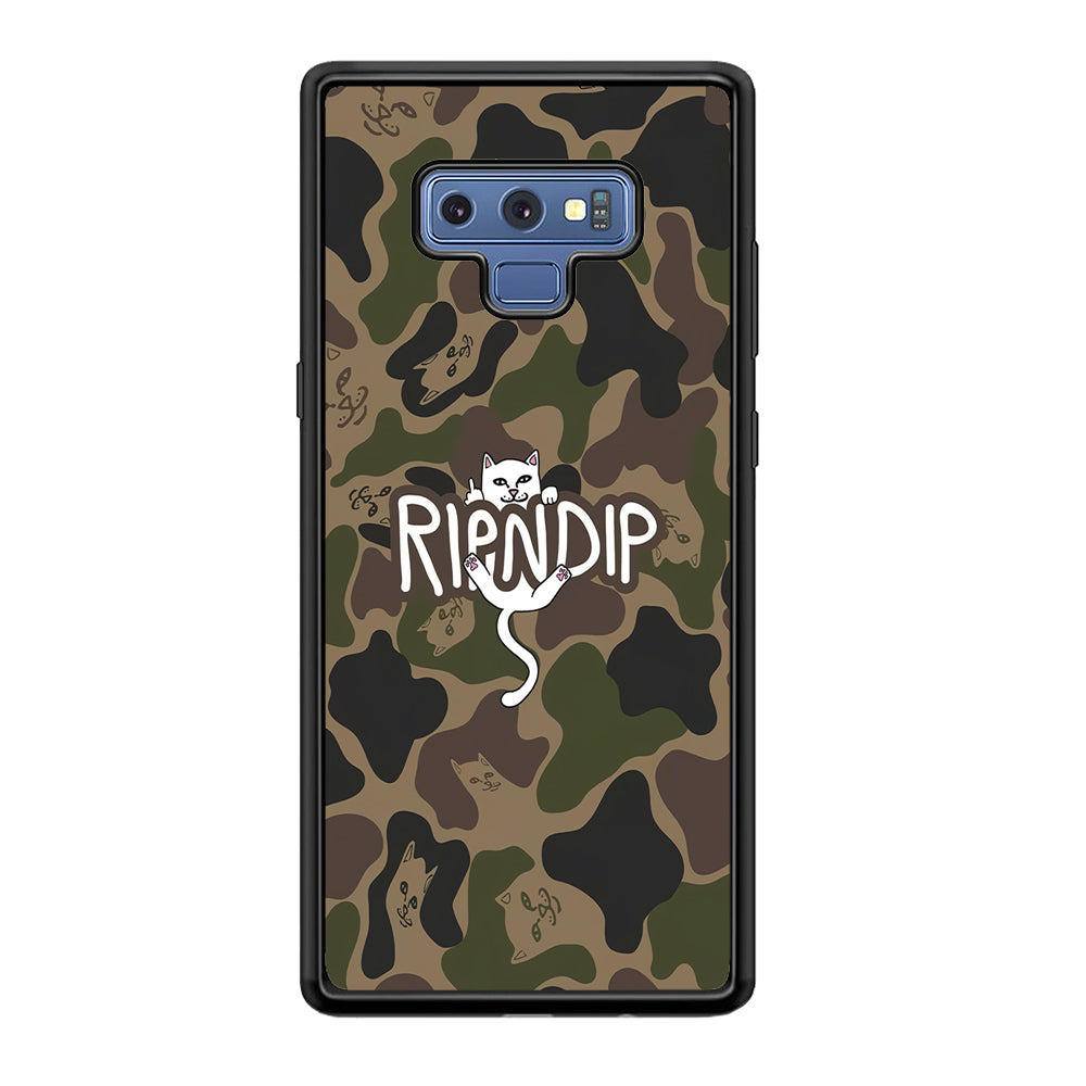 Rip N Dip Green Camo Samsung Galaxy Note 9 Case | Slim Rubber Case for Samsung Galaxy Note 9