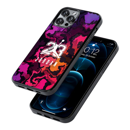 Air Jordan Colorful Smoke 2D Rubber Phone Case | Slim Protective Phone Case