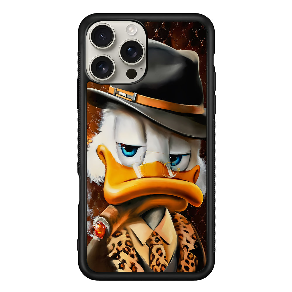 Scrooge McDuck Godfather iPhone 16 Pro Max Case | Stylish Protective Case for iPhone 16 Pro Max