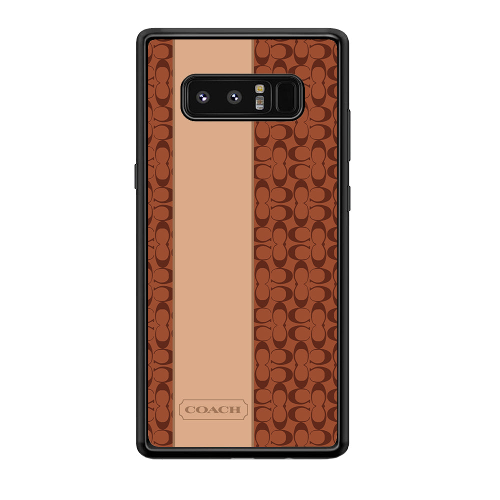 Coach Grand Line Samsung Galaxy Note 8 Case | Slim Rubber Case for Samsung Galaxy Note 8