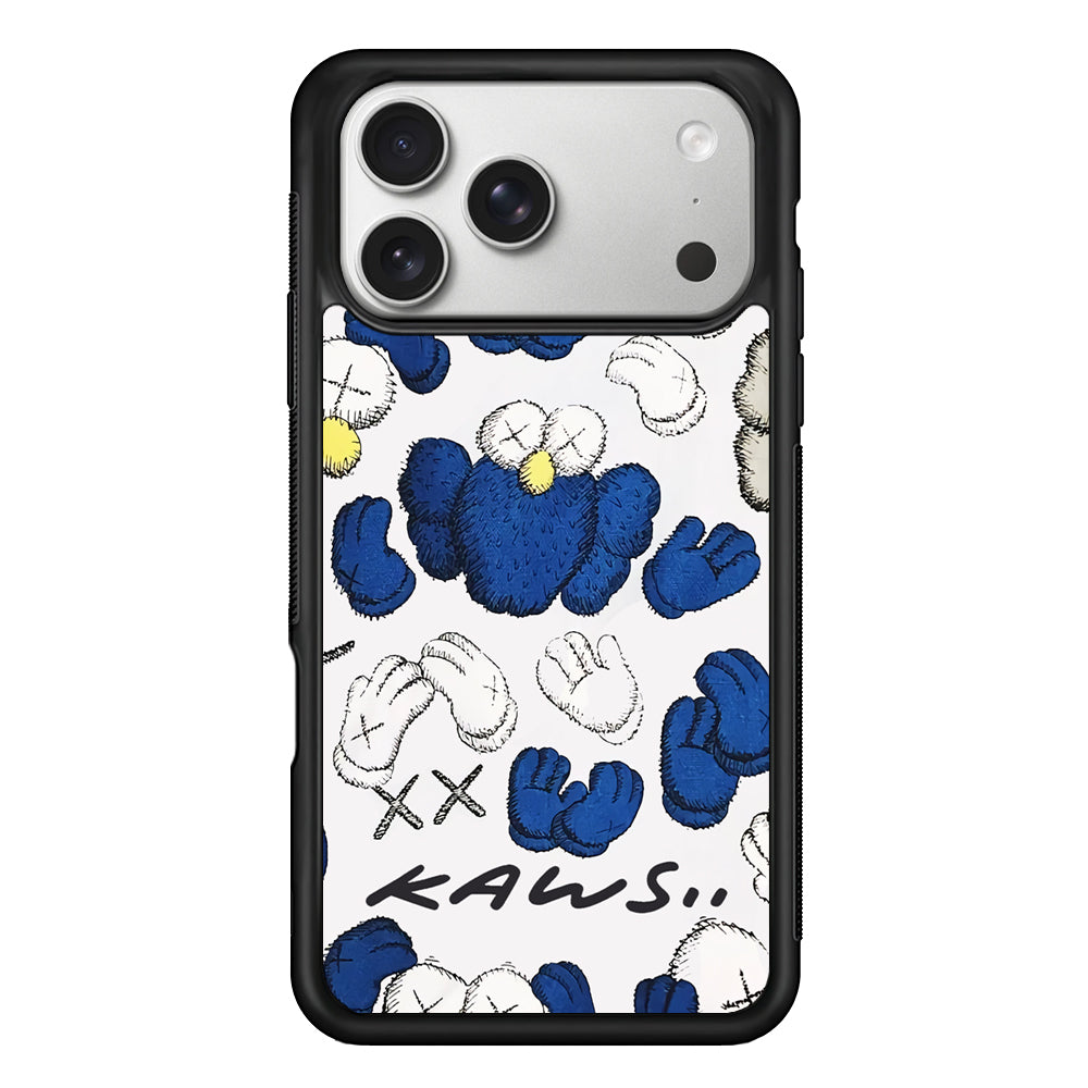 Kaws Hand Cheers iPhone 17 Pro Case | Slim Rubber Case for iPhone 17 Pro