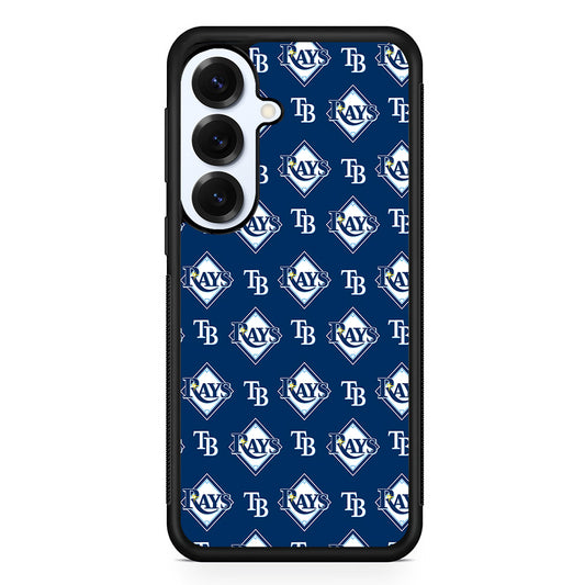 Tampa Bay Rays Pattern Samsung Galaxy S25 Plus Case | Slim Rubber Cover for Samsung Galaxy S25 Plus