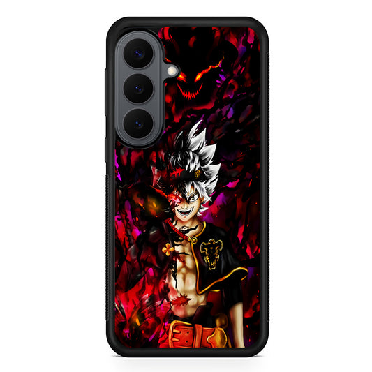 Asta Black Clover Manga Samsung Galaxy S26 Plus Case | Slim Rubber Case for Samsung Galaxy S26 Plus