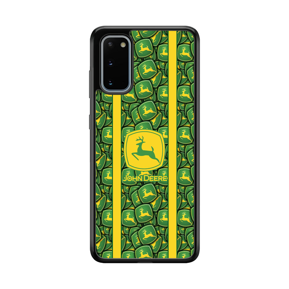 John Deere Emblem Dump Samsung Galaxy S20 Case | Slim Rubber Case for Samsung Galaxy S20