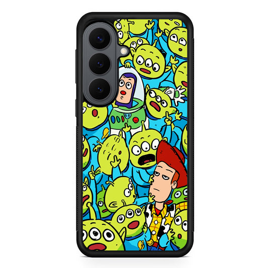 Toy Story and Aliens Samsung Galaxy S26 Plus Case | Slim Rubber Case for Samsung Galaxy S26 Plus